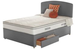Sealy Repose Cushion Top Double 2 Drawer Divan